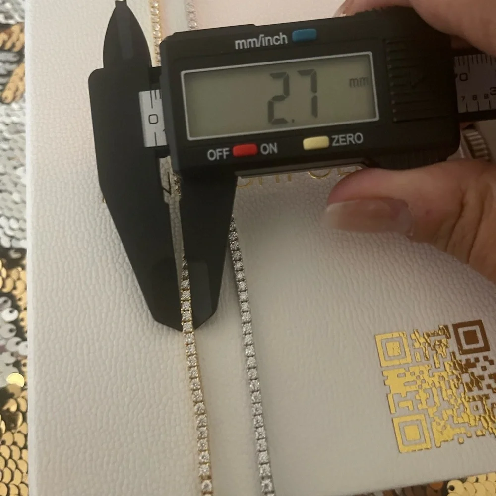 14k Gold Vermeil Vvs GRA certified Moissanite diamonds, PASSES diamond testers! - Picture 4 of 6